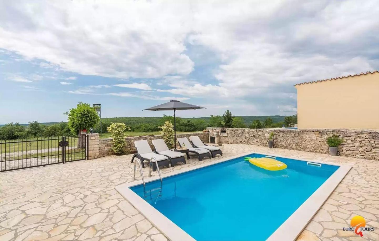 Villa Grguci Канфанар Экстерьер фото