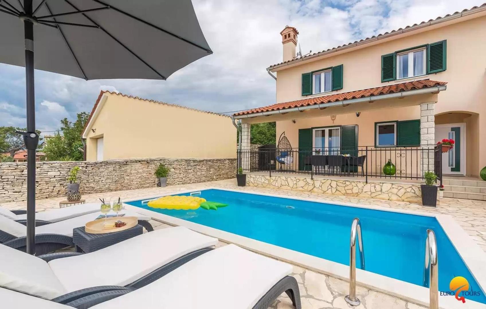 Villa Grguci Канфанар Экстерьер фото