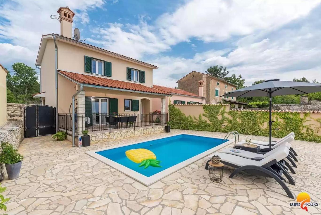 Villa Grguci Канфанар Экстерьер фото